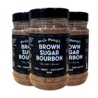 Uncle Mungo's Brown Sugar Bourbon Dry Rub/Seasoning. 3 jars.