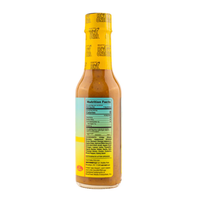 Hot Ones Los Calientes VERDE Hot Sauce (side view, nutritional panel, ingredients)